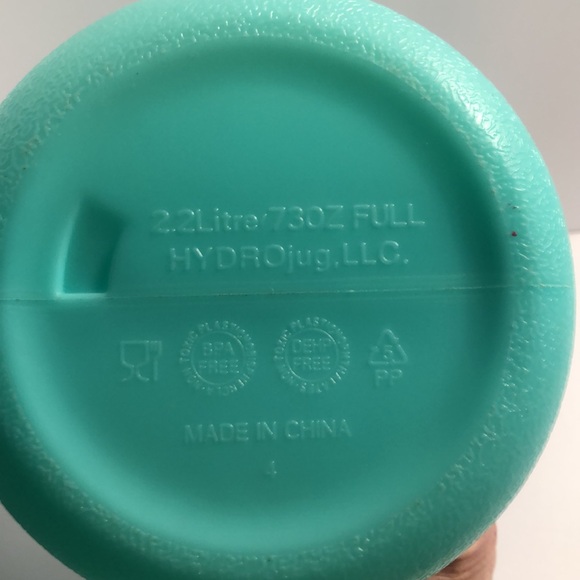 Rare classic teal Hydro drinking jug - Picture 6 of 13